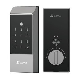 Yala inteligenta, Wi-Fi, multiple metode de deblocare si verificare status inchidere - EZVIZ CS-DL04(WP,M)
