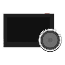 Sonerie cu vizor fara fir, Wi-Fi, FullHD 1080P, monitor 4.3 inch, acumulator 2200mAh - EZVIZ HP2
