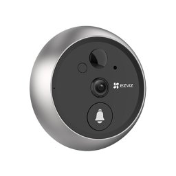 Vizor electronic 2K, IR 5m, Ecran tactil 4.3'', audio bidirectional, Wi-Fi - EZVIZ DP2