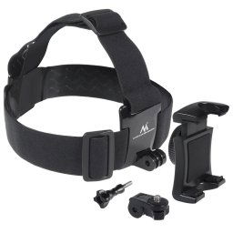 Bentiță sport Maclean, pivotantă, pentru telefon, cameră, GoPro și alte camere, universală, MC-825