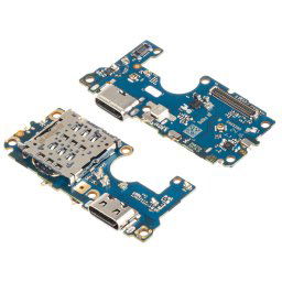 Piese si componente Placa cu Conector Incarcare - Microfon - Modul Cititor SIM Motorola Moto G85, Service Pack 5P68C24865