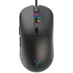 Mouse YMS 300BK Reaper – Mouse gaming cu fir USB, optic 6400 DPI, 6 butoane + scroll, iluminare RGB, negru
