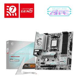 Placa de baza MSI B850M GAMING PLUS WIFI AMD B850 Socket AM5 micro ATX