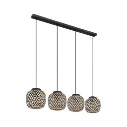 Lustră pe cablu Globo 15766-4H COLLY 4xE27/15W/230V