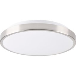 Plafonieră LED LIBRA, 15 W, 230 V, Ø 29 cm, crom lucios