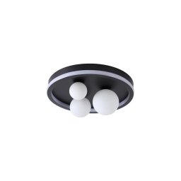 Searchlight 73380BK - Plafonieră LED TRIDENT, 20 W, 230 V, Ø 40 cm