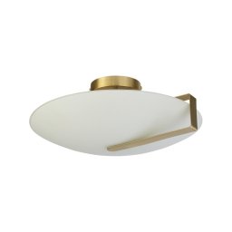 Searchlight SUNDIAL 73990-3GO - Plafonieră 3x E27, max. 40W, 230V, aurie