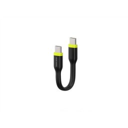 Cablu de date Mobile Origin Compact, 2x USB-C, 60W, 10 cm, Negru