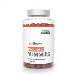 GymBeam Yummies Probiotic 60 caps cherry