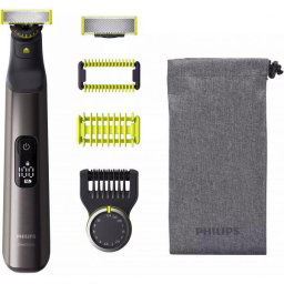 Aparat de tuns Philips Oneblade Pro 360 QP6551/15, acumulator, 120 min autonomie, Negru