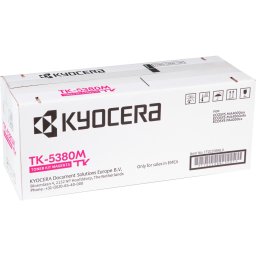 Toner original Kyocera TK-5380M, Magenta, 10.000 de pagini, pentru ECOSYS MA4000cifx, MA4000cix, PA4000cx