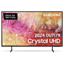 Televizor Samsung GU-65DU7179 - 65 - Negru, UltraHD/4K, Smart TV, HDR 10+, Wi-Fi, Bluetooth