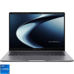 Laptop ASUS ExpertBook P3 P3405CVA, Display 14'' WQXGA 2560x1600,144Hz, Procesor Intel® Core™ i5-13420H, Memorie RAM 16GB DDR5, Capacitate de stocare 512GB SSD, Placa video integrata Intel UHD, Misty Grey