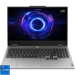 Laptop Lenovo pentru gaming LOQ 15IRX10, Display 15.6'' FHD 1920 x 1080, IPS, Procesor Intel® Core™ i7-13650HX, Memorie RAM 24GB DDR5, Capacitate de stocare 1TB SSD, Placa video dedicata nVidia GeForce RTX 5050 8GB GDDR7, No OS, Gri