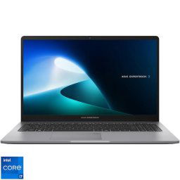 Laptop ASUS ExpertBook P1 P1503CVA, Procesor Intel® Core™ i7-13620H, Display 15.6'' Full HD 1920x1080, IPS, Memorie RAM 16GB DDR5, Capacitate de stocare 1TB SSD, Placa grafica integrata Intel® UHD Graphics, Misty Grey