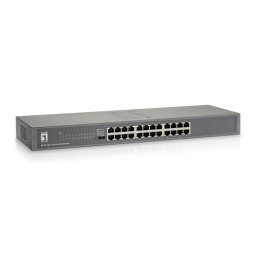 Switch LevelOne FSW-2450, 24 porturi, fara management, Gri