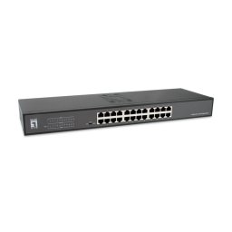 Switch LevelOne Gigabit GEU-2431, 24 porturi RJ-45, 10/100/1000Mbps