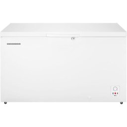 Lada frigorifica Heinner HCF-HS420E++, Capacitate 420 L, Clasa E, Inverter, Control mecanic, Alb
