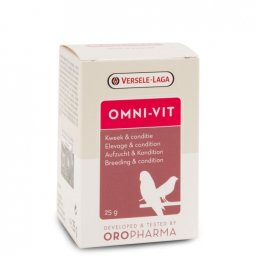 Supliment vitamine pasari exotice Oropharma Omni-Vit, Versele Laga, 25 gr