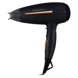 Uscator de par S-SHD7100BK functie de ionizare, 2000 W, 3 trepte de temperatura, 2 viteze, Motor DC Long Life