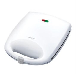 Sandwich maker SSM 8700WH, 1100 W, Capacitate 8 sandwich-uri, Control temperatura, Alb