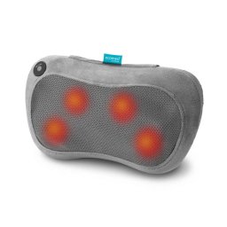 Perna Masaj Ecomed MC-25-E, Vibratii si Caldura, Design Ergonomic, Pentru Spate si Gat