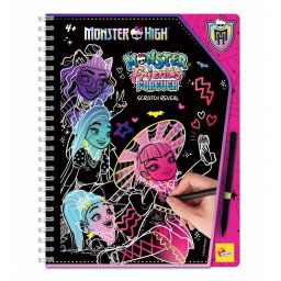 Caiet de schițe scratch dezvăluire Monster High Forever Friends