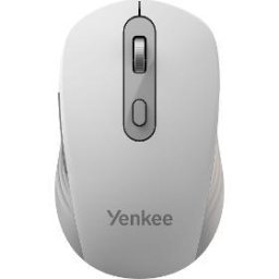 Mouse YMS 2045WE Sway – Mouse wireless dual-mode (2.4 GHz + Bluetooth), optic 1600 DPI, 6 butoane + scroll, alb