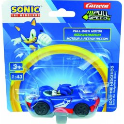 Vehicul sonic Pull & Speed ​​(retragere) - Team Sonic Racing Stars