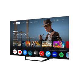 Televizor Tesla Google TV DLED 55E655BUS, 139 cm, UHD, blackDVB-T/T2/C/S/S2, 250cd/m2, VESA 200x300 mm