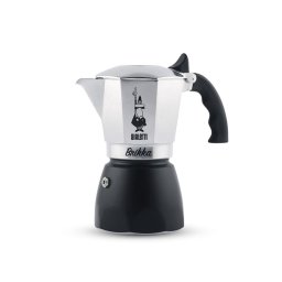 Ceainice si infuzoare Bialetti Brikka Moka pot 0.17 L Black, Stainless steel