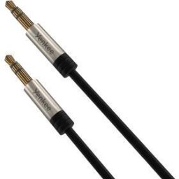 Cabluri audio YCA 201 BSR Cablu audio AUX stereo 2 x 3,5 mm stereo 1m