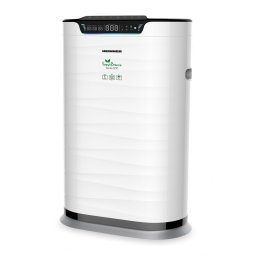 Purificator de aer Heinner HPA-600WIFI, CADR 600m³/h, 42~72m ², Control tactil cu display, Control WIFI, Telecomanda, Filtru HEPA H11, Generator ioni negativi, Senzor PM 2.5, Alb