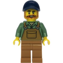 Lego City Minifigures cty1851 - Fermier