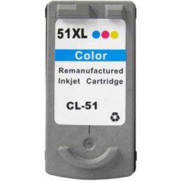 Cartus compatibil Canon CL-51 Color (0618B001, CL51CMY) pentru PIXMA iP2200 iP6210D iP6220D iP6230D MP150 MP160 MP170 MP180 MP450 MP450x MP460 MX300 MX310