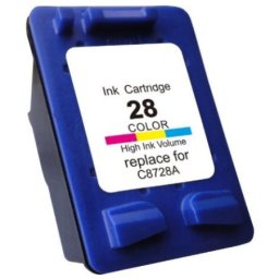 Cartus compatibil HP 28 Color (C8728AN, HP28) pentru DeskJet 3320 3320v 3322 3323 3325 3420 3420v 3425 3450 3520 3520v 3520w 3535 3538 3550 3550v 3550w 3620v 3645 3647 3650 3650v 3653 3658 3668 3740 3743 3744 3745 3745v 3748 3840 3843 3845 3845xi 3847 384