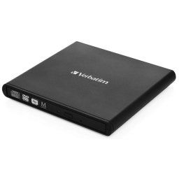 VERBATIM 98938 External Slimline extern CD/DVD scriitor negru