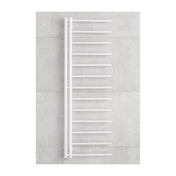 P.M.H. AP2W - Radiator de baie tip scară APOLLO 346 W, 150 cm, racordare pe dreapta, alb