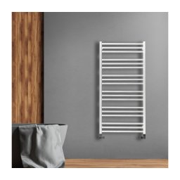 P.M.H. AV4W - Radiator de baie tip scară AVENTO, 567 W, 121 cm, alb