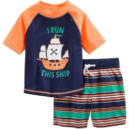 Costum baie Simply Joys baieti, 2 piese, marime 4 ani