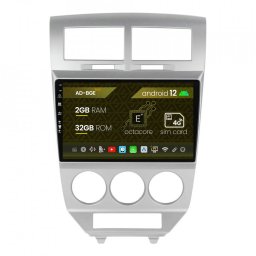 Navigatie Dodge Caliber (2006-2010), Android 12, E-Octacore 2GB RAM + 32GB ROM, 9 Inch - AD-BGE10002+AD-BGRKIT293