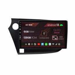 Navigatie Honda Insight (2009-2014), Android 13, B-Octacore 6GB RAM + 128GB ROM, 9 Inch - AD-BGB9006+AD-BGRKIT009