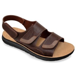 Sandale confort, pentru barbati, OrtoMed 2718-P443 maro