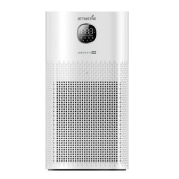 Purificator de aer Atractiv OBERON 520, 50W, Pana la 62 m², Wi-Fi, 5 viteze, Timer, Mod de noapte, Telecomandă, Senzor inteligent de poluare, Alb