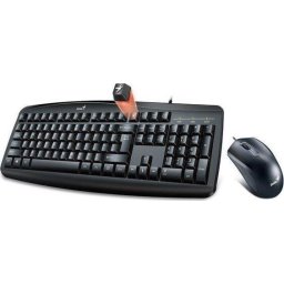 Tastatura Genius keyboard Smart KM-200, Negru, USB, Cu fir, Mouse 800 dpi//4 butoane