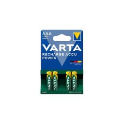 Set 4 baterii AAA, LR03, 1000mAh, Verde