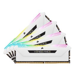 Memorie Vengeance RGB PRO SL - DDR4 - kit - 64 GB: 4 x 16 GB - DIMM 288-pin - 3200 MHz / PC4-25600 - unbuffered