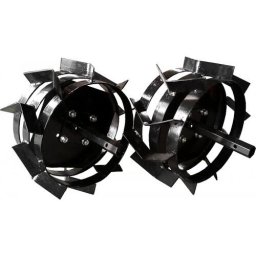Set roti metalice, 30 cm, motocultor, Rotakt