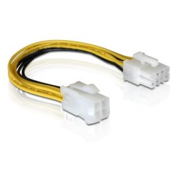 DeLOCK Cable PCI Express Power 8pin EPS > 4pin ATX/P4 power cable Multicolor 0.15 m