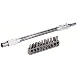 Bosch Set 10 biti + prelungitor flexibil